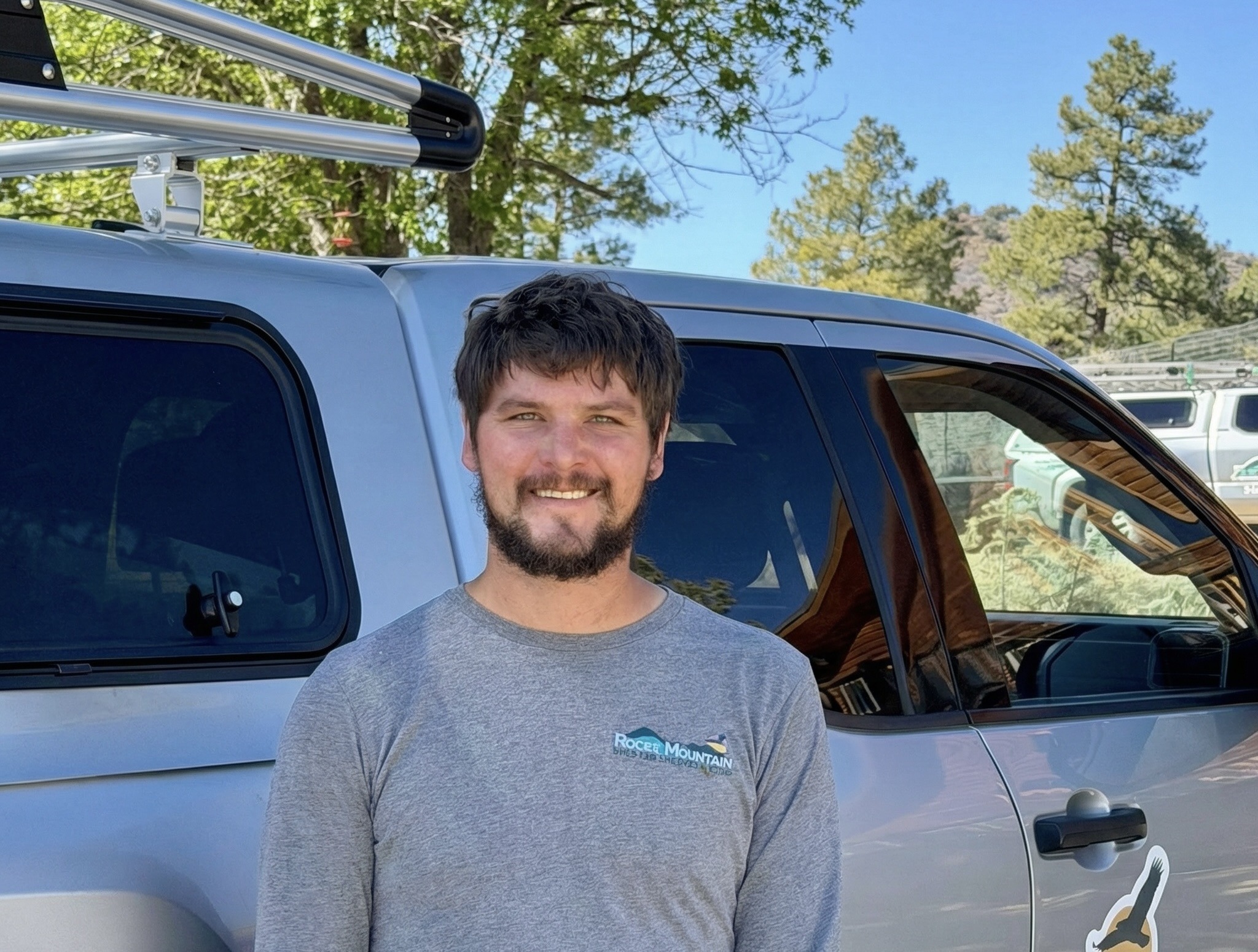Payden Bell with his Truck